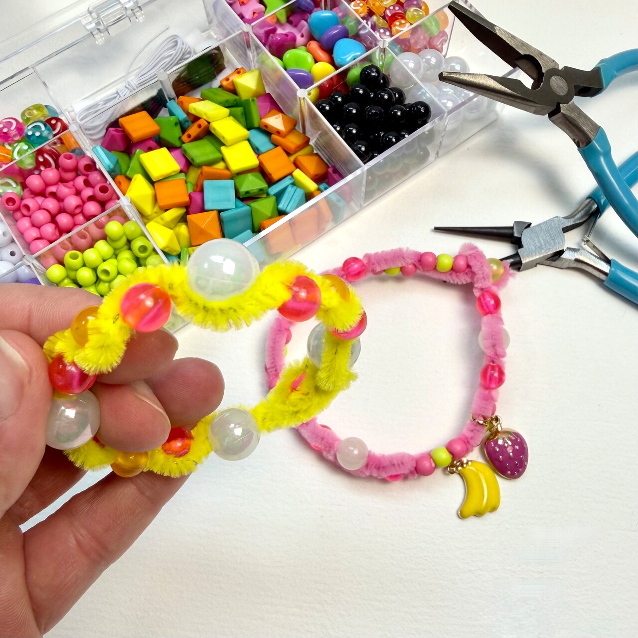 Kids Club: Pipe Cleaner Beaded Bracelets